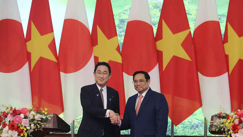 Премьер Японии и президент Вьетнама провели переговоры