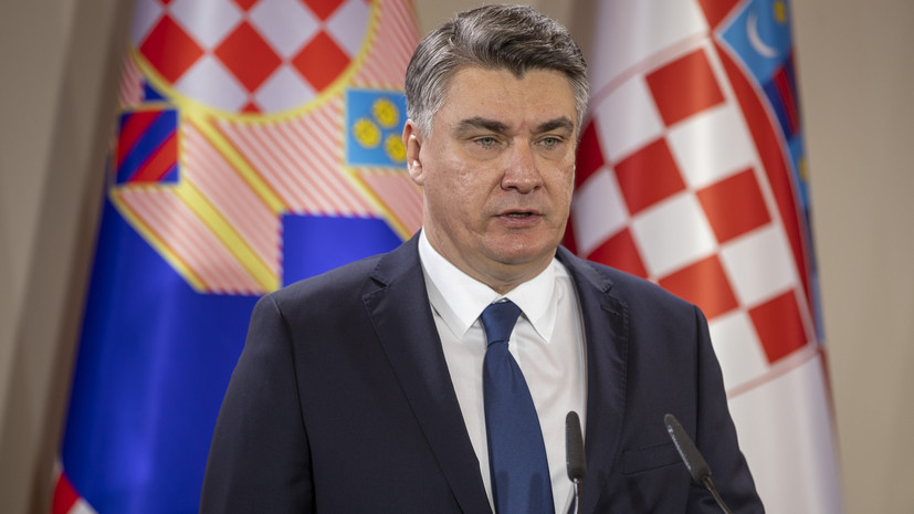 Президент Хорватии пригрозил наложить вето на членство Финляндии и Швеции в НАТО