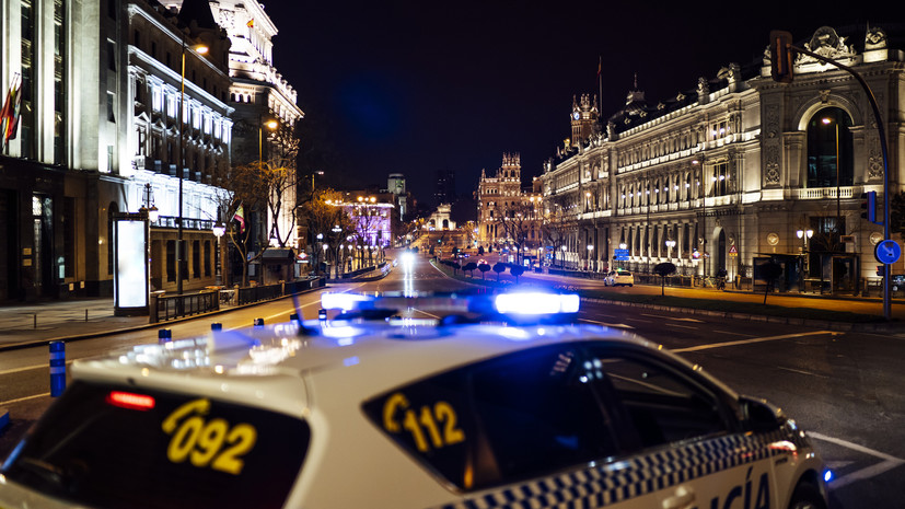 В здании в Мадриде произошёл взрыв