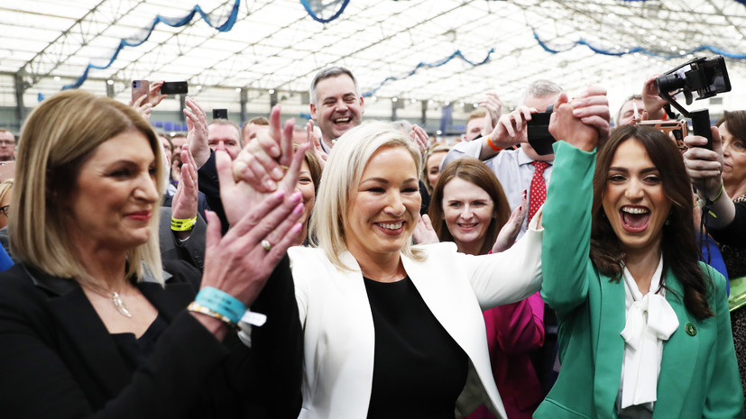 Партия «Шинн Фейн» впервые победила на выборах в Северной Ирландии