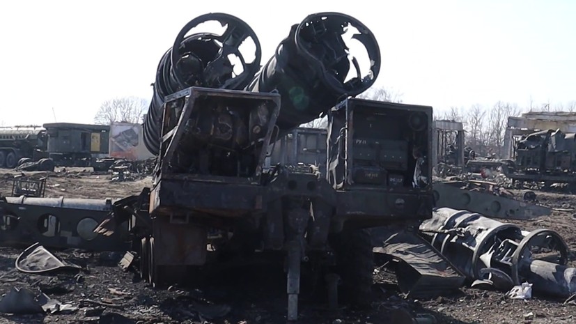 Минобороны России заявило об уничтожении двух установок С-300 ВСУ