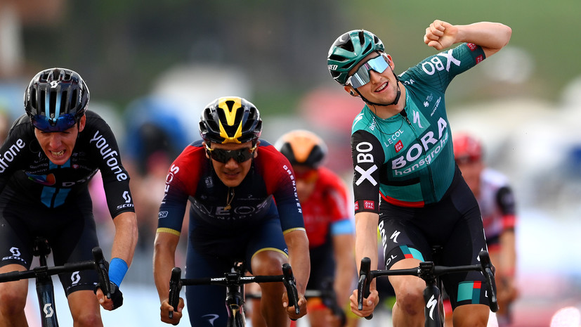 Австралийский велогонщик Хиндл выиграл девятый этап «Джиро д’Италия»