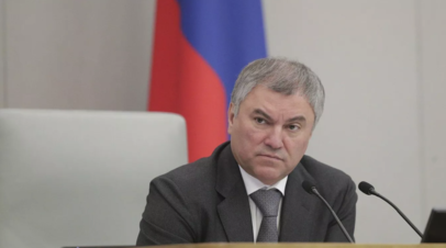 Володин: НАТО готовило Украину к нападению на Россию