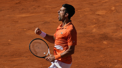 Джокович победил Вавринку и вышел в четвертьфинал турнира в Риме