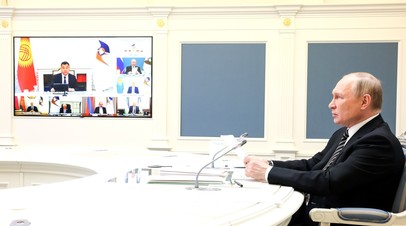 Со стороны некоторых недружественных государств: Путин назвал практически агрессией давление ряда стран на Россию