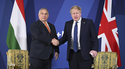 Джонсон  в разговоре с Орбаном выразил надежду на принятие шестого пакета санкций