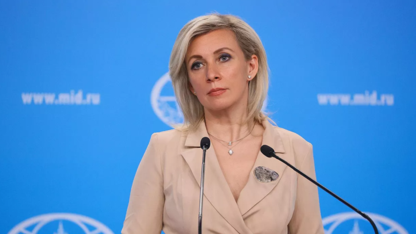Захарова назвала «чудовищным» заявление Джонсона по урегулированию украинского кризиса