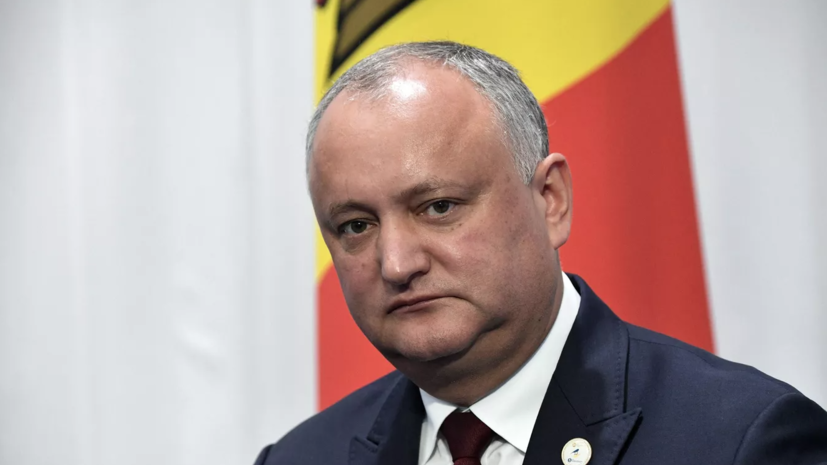 Экс-президент Молдавии Додон обжаловал штраф за ношение 9 мая георгиевской ленты