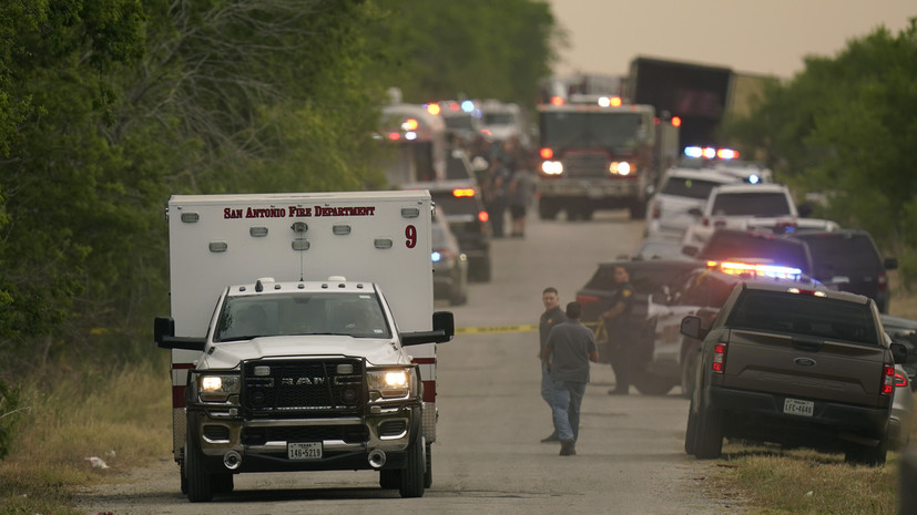 В Техасе число погибших в фургоне мигрантов возросло до 50
