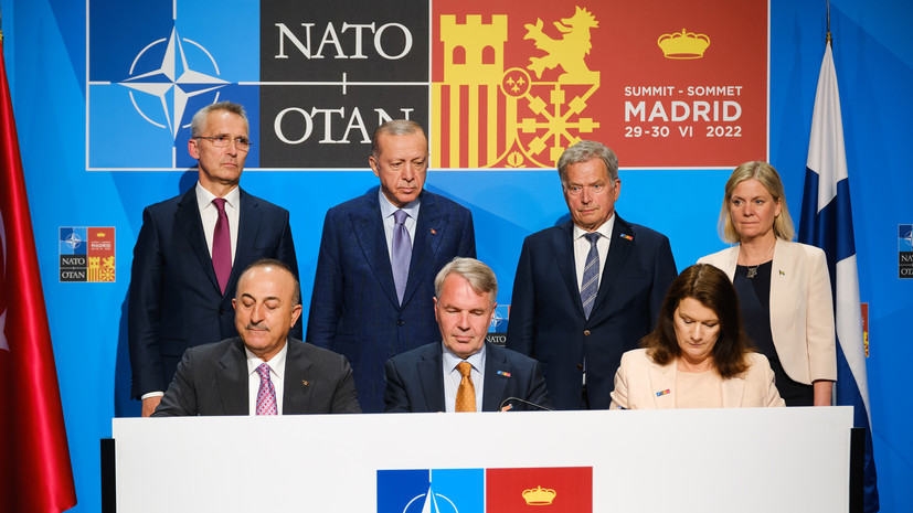 «Форсируют процесс присоединения»: что стоит за решением НАТО пригласить Финляндию и Швецию в члены альянса