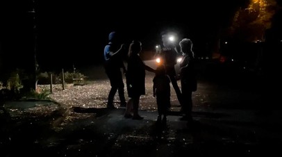 Последствия обстрела Донецка украинскими Градами  видео