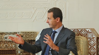 Президент Сирии Асад объяснил поддержку действий России