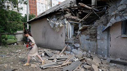 Украинская армия обстреляла здание детсада в Горловке