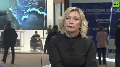 ЕС ведёт абсолютно самоубийственную политику: Захарова в интервью RT о попытках изоляции РФ и поставках оружия Киеву