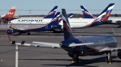 Минтранс  заявил о задержании почти 80 самолётов российских авиакомпаний за рубежом