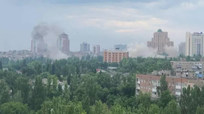 Украинские войска дважды обстреляли Донецк
