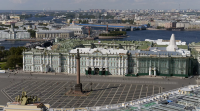 В Санкт-Петербурге объявили жёлтый уровень погодной опасности из-за грозы