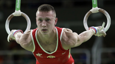 Гимнаст Аблязин выиграл опорный прыжок на Кубке России