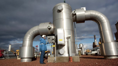 Биржевая цена газа в Европе на открытии торгов снизилась почти на 12%