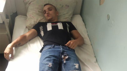 Не заметил, что зацепило: несмотря на ранение, Игорь Морозов из Донецка помогал пострадавшему другу