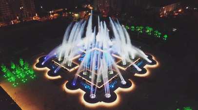 Сбербанк открыл в Дербенте крупнейший в России фонтан