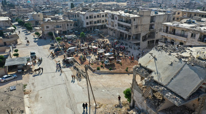 Террористы совершили 11 обстрелов в идлибской зоне деэскалации в Сирии