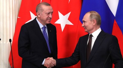 Песков сообщил, что Путин проведёт переговоры с Эрдоганом 5 августа в Сочи