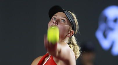Потапова вышла в финал теннисного турнира в Праге