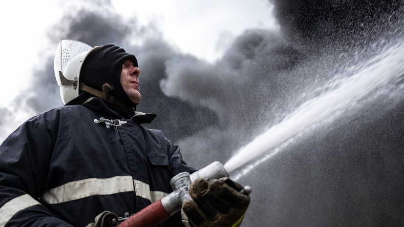 РИА Новости: поджог является основной версией пожара на складе OZON в Подмосковье