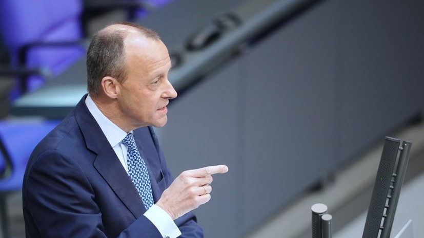 Лидер немецкой оппозиции Мерц выступил против посредничества ФРГ в ситуации на Украине
