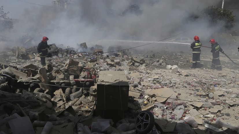 В МЧС сообщили о ликвидации пожара на территории оптового рынка в Ереване