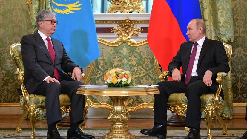 Путин 19 августа проведёт встречу с президентом Казахстана Токаевым