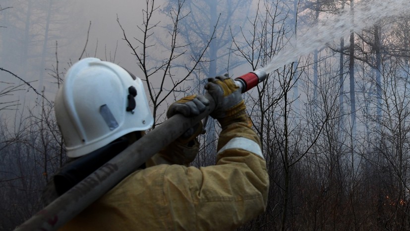 Режим ЧС из-за пожаров ввели уже в третьем районе Рязанской области