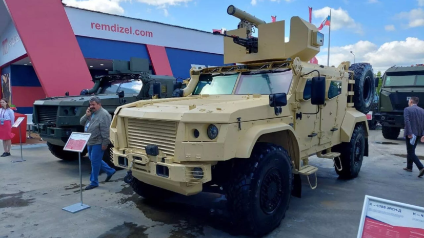 В России начались испытания новейшего бронеавтомобиля для сил спецназа