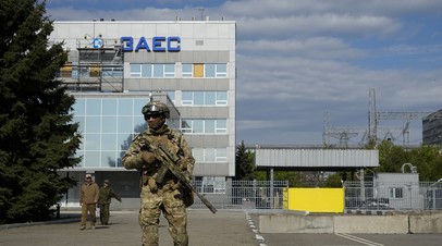 Рогов заявил, что ВСУ перебили последнюю линию передачи с Запорожской АЭС на Украину