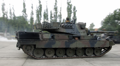 Германия подарит Чехии 15 танков Leopard