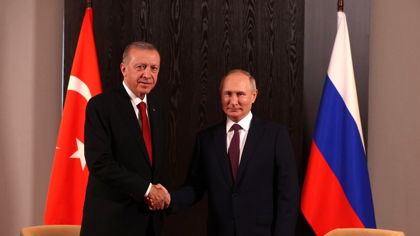 Путин заявил, что Эрдоган постоянно предлагает провести встречу с Зеленским