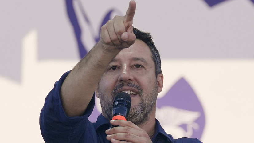 Лидер партии «Лига Севера» раскритиковал заявление главы ЕК о выборах в Италии
