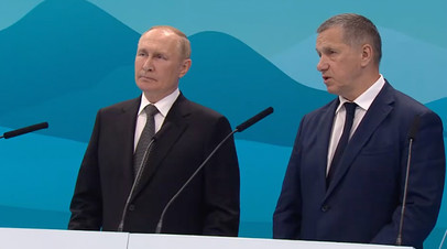 Путину представили презентацию результатов развития Дальнего Востока