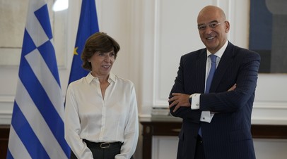 В МИД Франции пообещали помощь Греции в случае угрозы национальному суверенитету