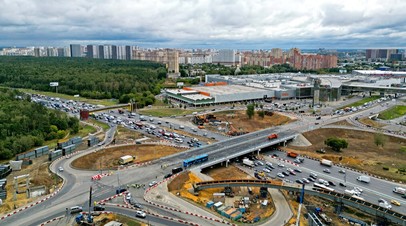 Власти Москвы рассказали о ходе реконструкции развязок на МКАД