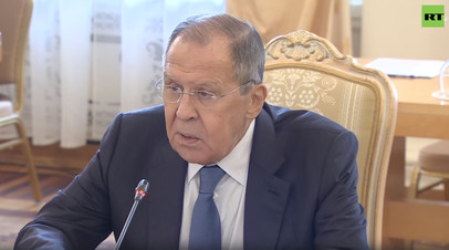 Цель декларируется открыто разрушить экономику: Лавров о давлении Запада на Россию