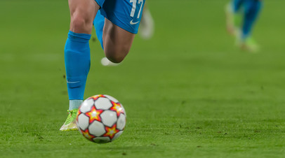Зенит ведёт со счётом 1:0 после первого тайма матча РПЛ с Динамо