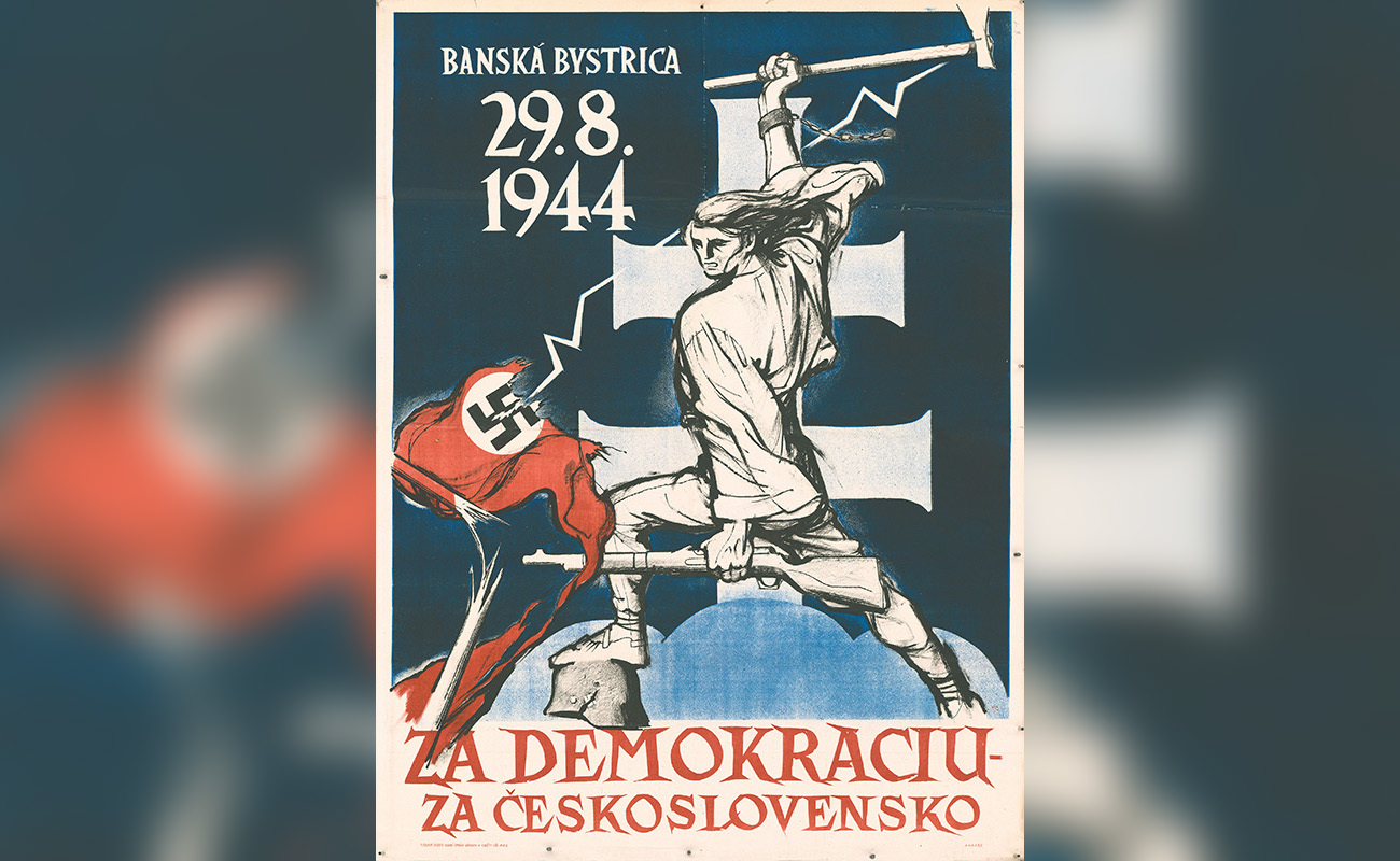 Афтифашистская листовка словацкого подполья © Wikimedia commons
