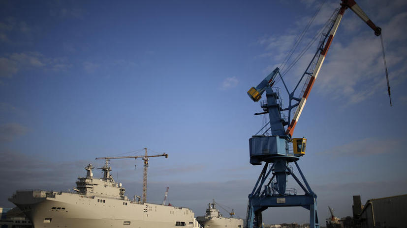 ​ВМФ: В России завершается формирование облика корабля, аналогичного «Мистралям»