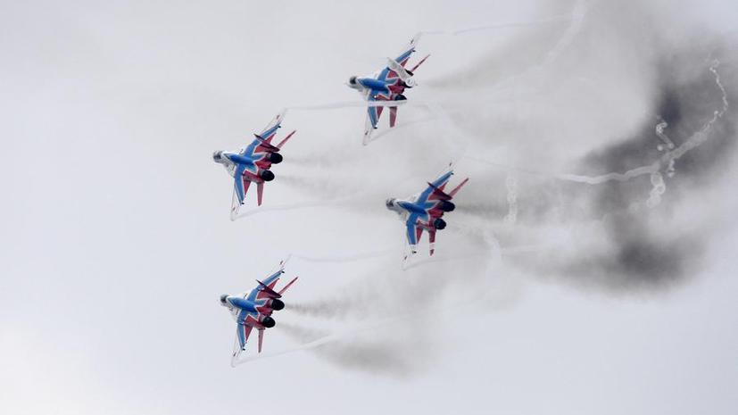 70 самолётов ВВС России пролетят сегодня над Севастополем