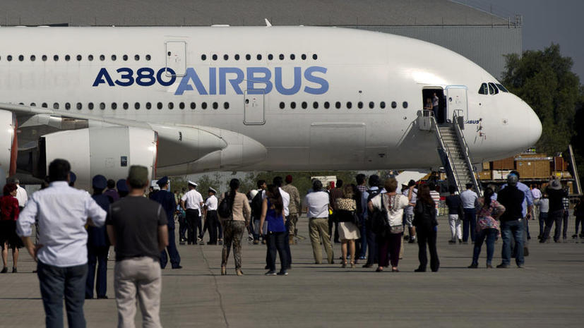 Европейский концерн Airbus может пострадать из-за санкций Запада в отношении России
