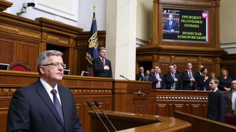 Президент Польши исключил возможность исторического диалога с Украиной из-за закона о героизации УПА