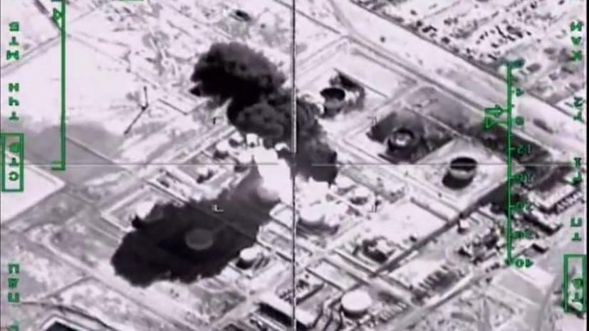 Американские СМИ выдали видеозапись ударов ВКС РФ в Сирии за действия авиации США