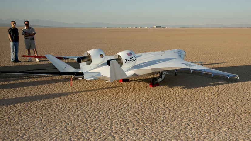 NASA завершило 8-месячные испытания дрона Boeing X-48C